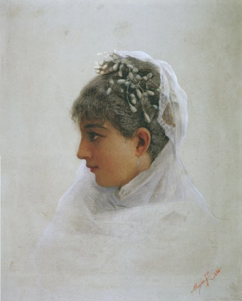Júnior - La sposa, 1886